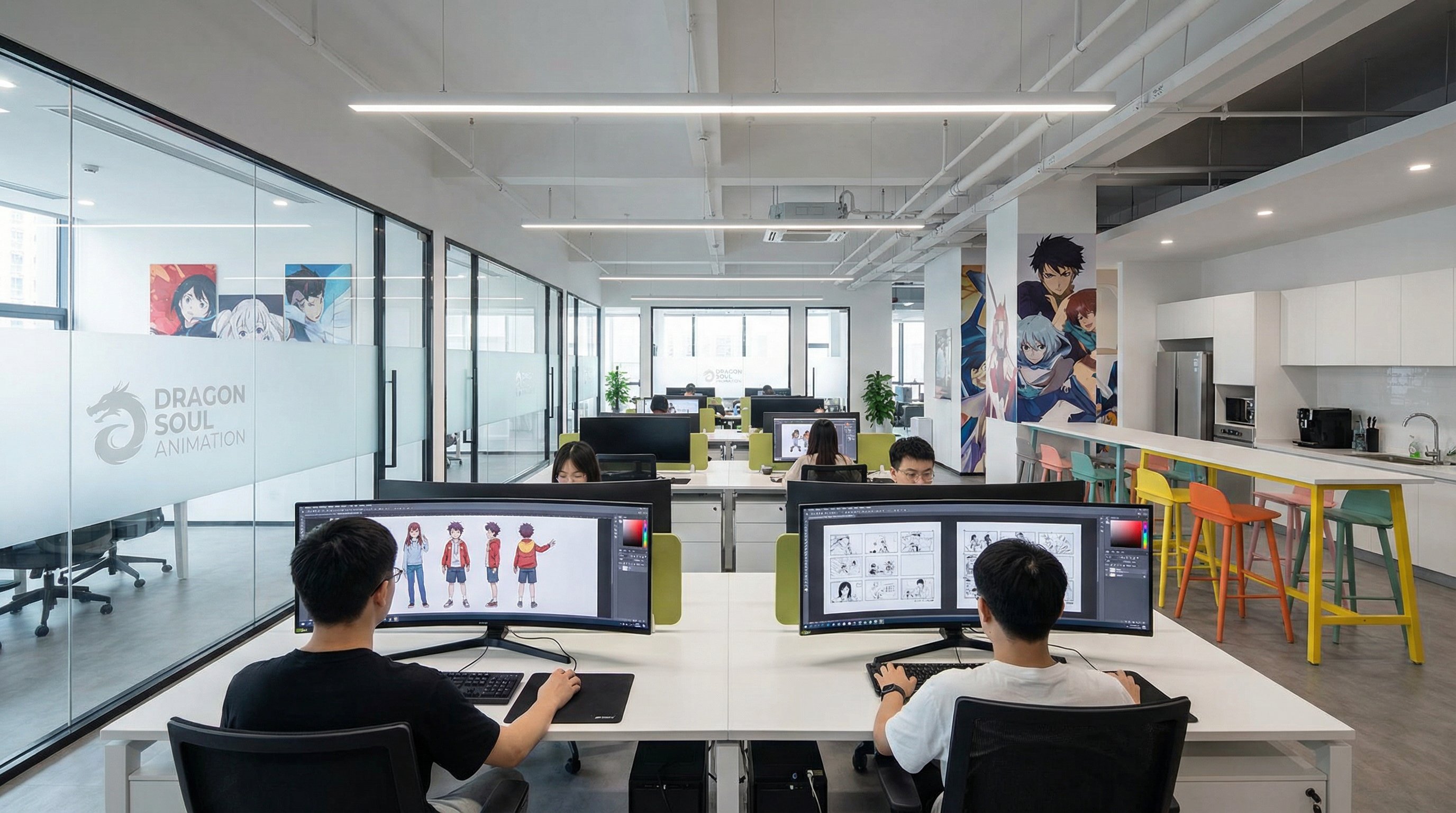 小马拉大车办公室