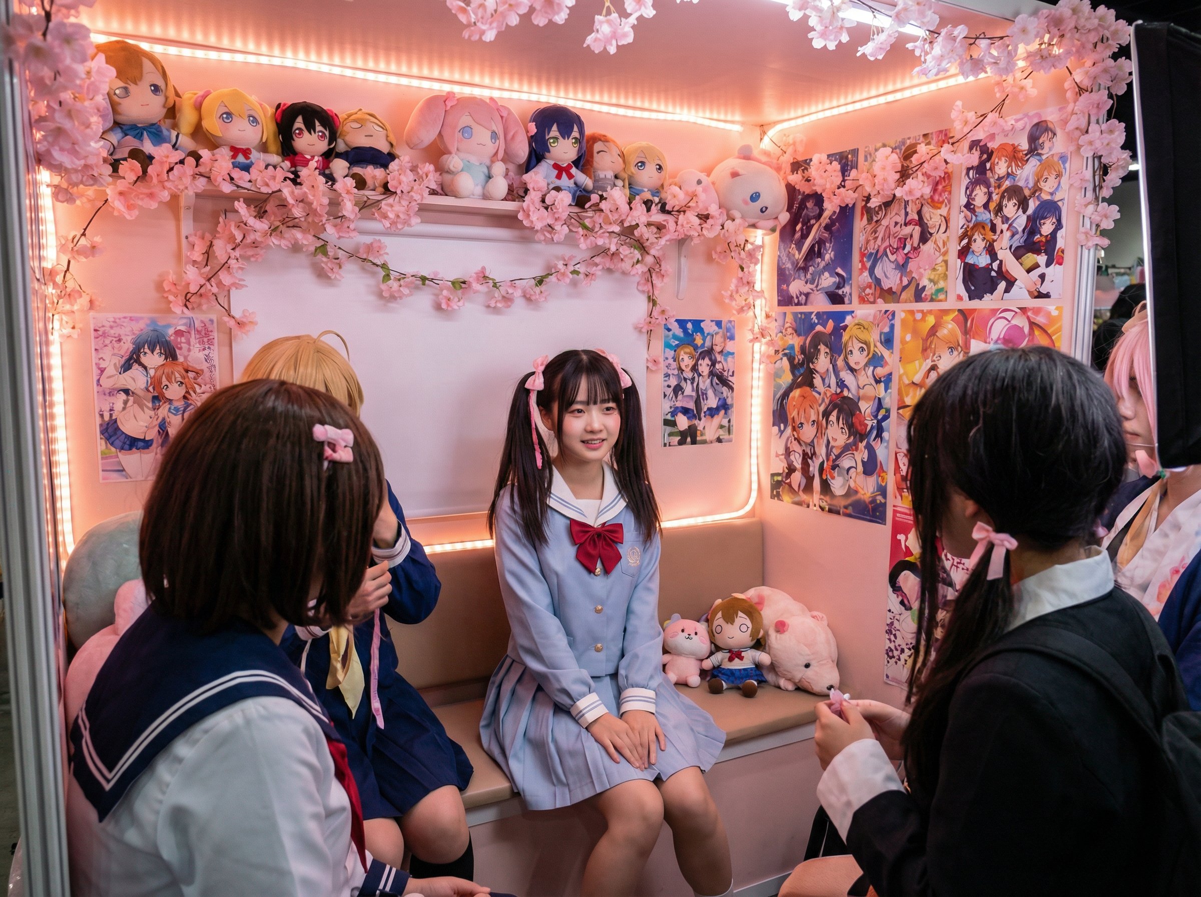 小马拉大车双马尾